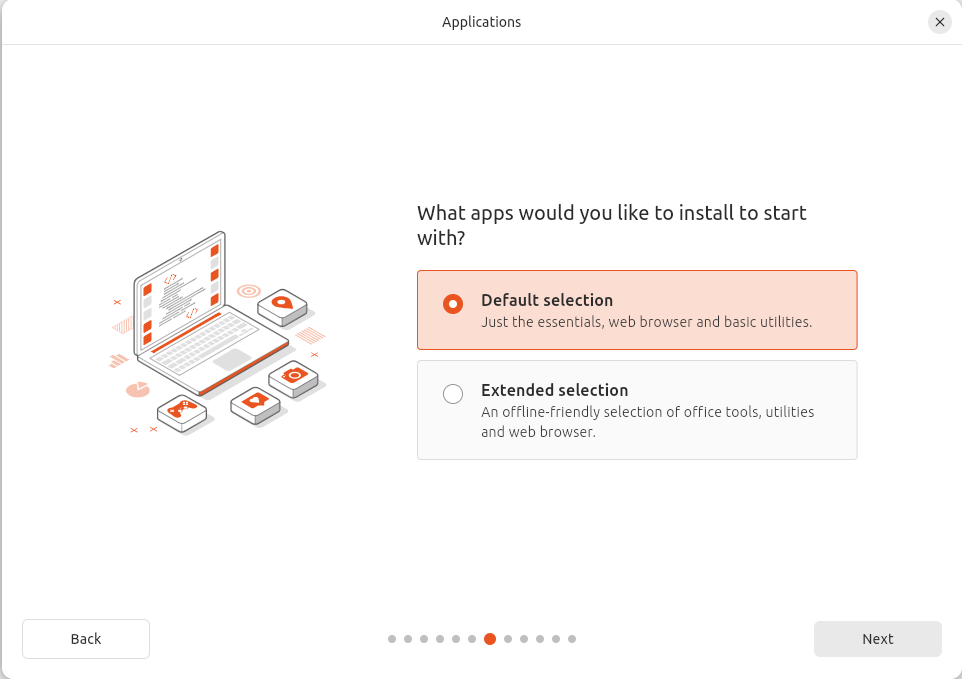 Default applications
