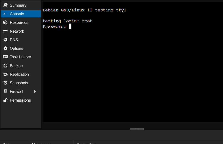 Proxmox Container Template